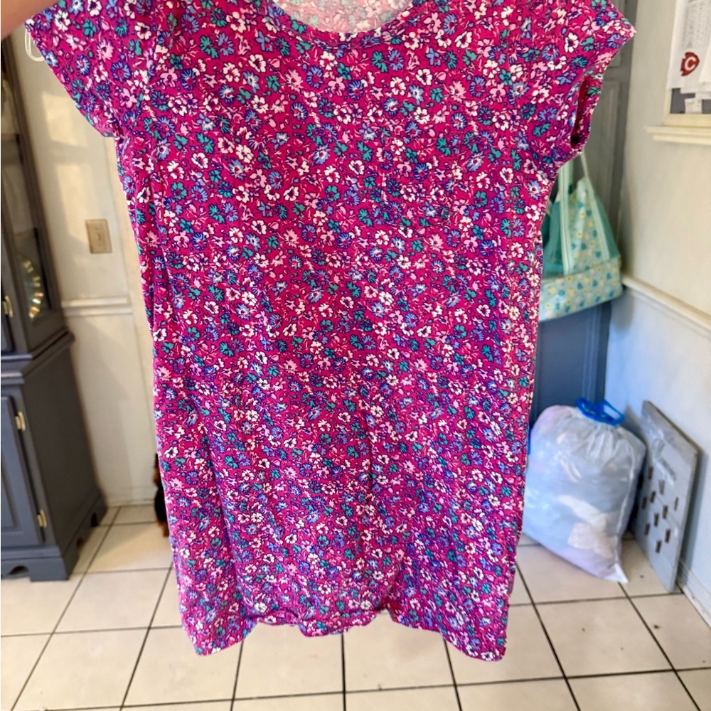 Crewcuts Pink Flutter Sleeve Casual Sundress